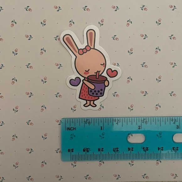 Bunny Rabbit Sticker - Picture 2 of 2